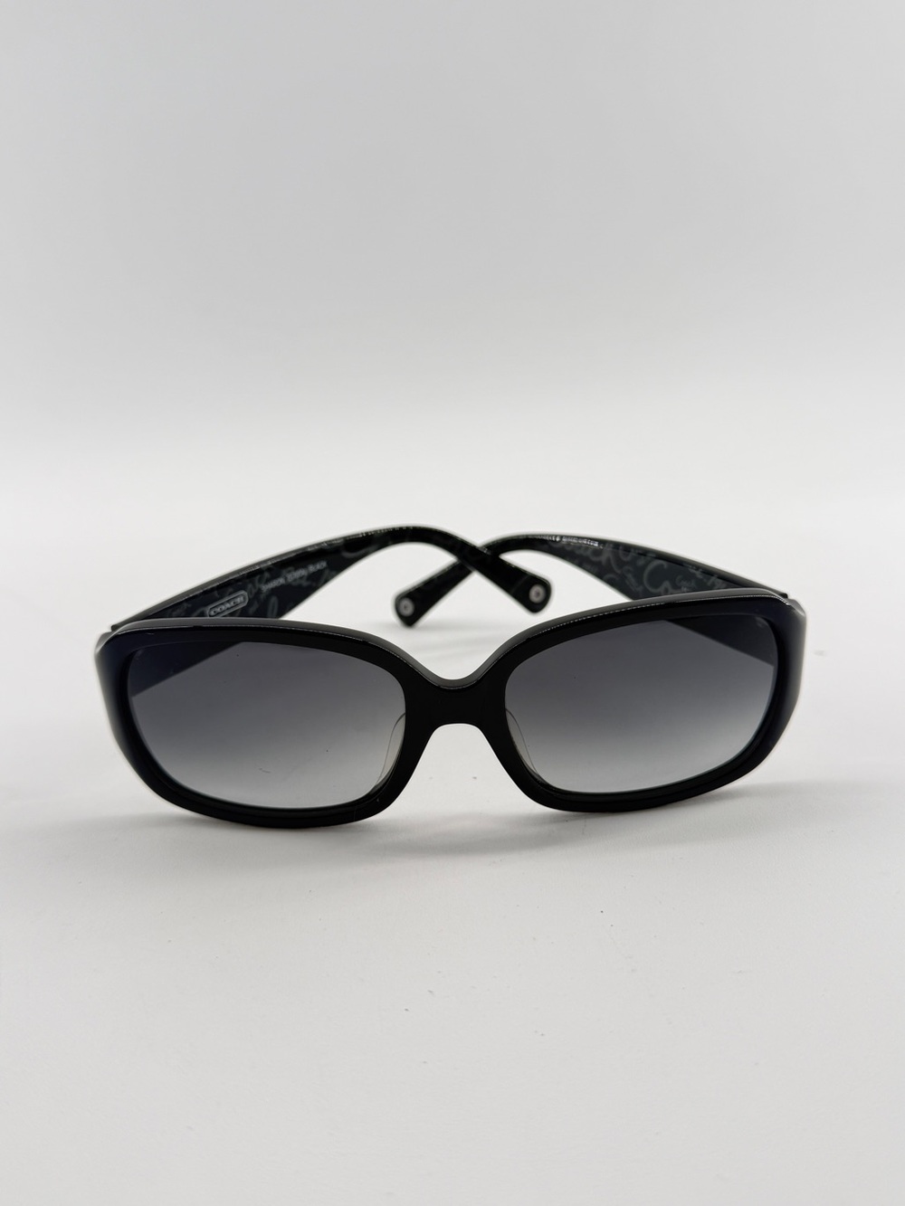 Coach Black Gradient Lens Women's Sunglasses